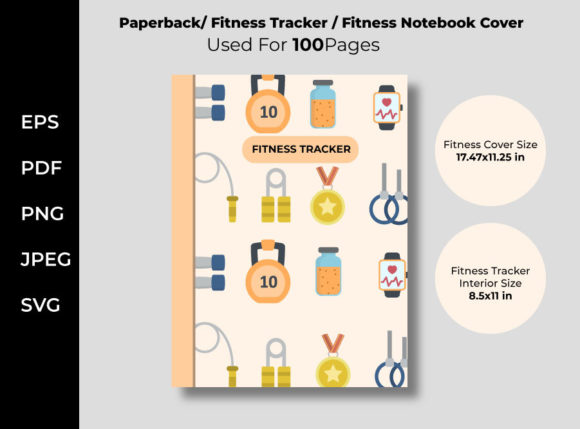 Fitness Tracker KDP Interior with Cover