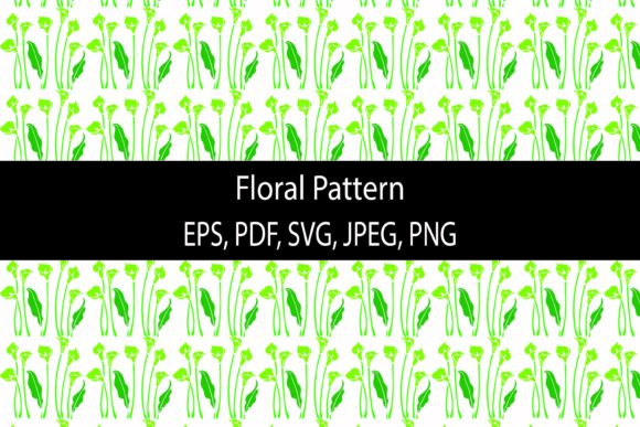 Floral Pattern Leaves SVG Cut File