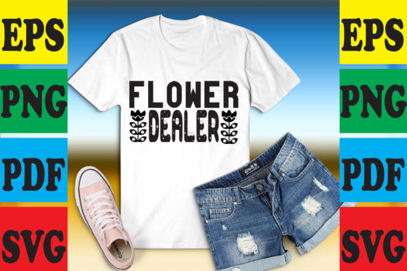 Florist T-Shirt Design