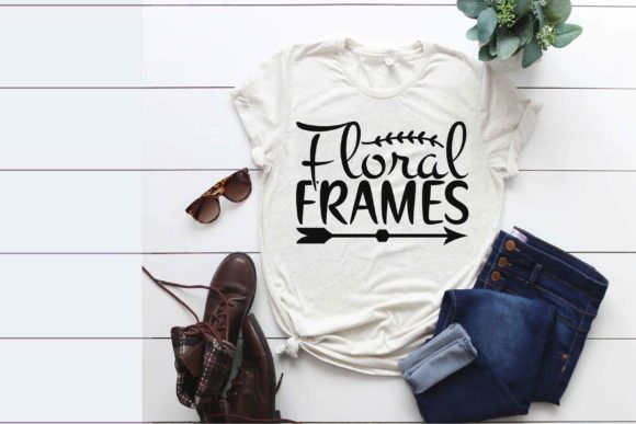 Garden Svg Design.Floral Frames