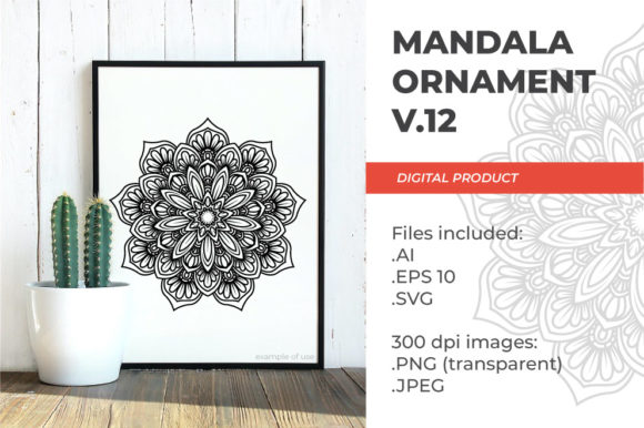 Mandala - Floral Vintage - V.12